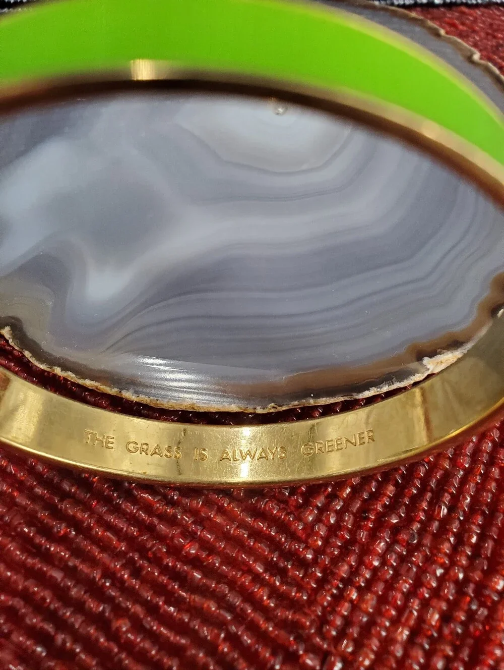 Two vibrant enamel and gold-plated bangle bracelets from Kate Spade New York. - Picture 11 of 17